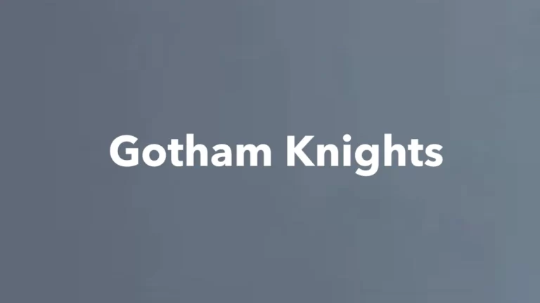 Gotham Knights Tv Series Coming to the CW