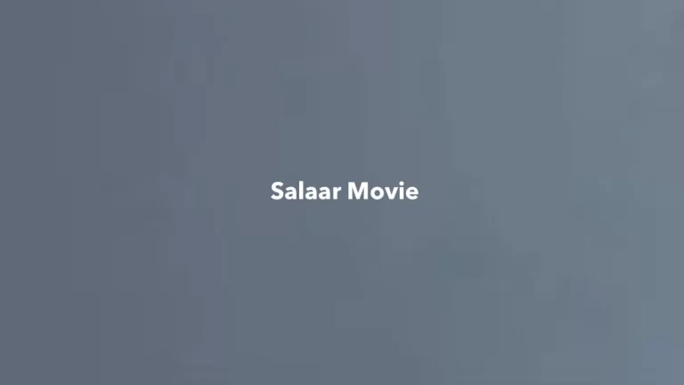 Salaar Movie